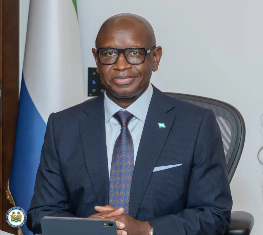 His Excellency Julius Maada Bio