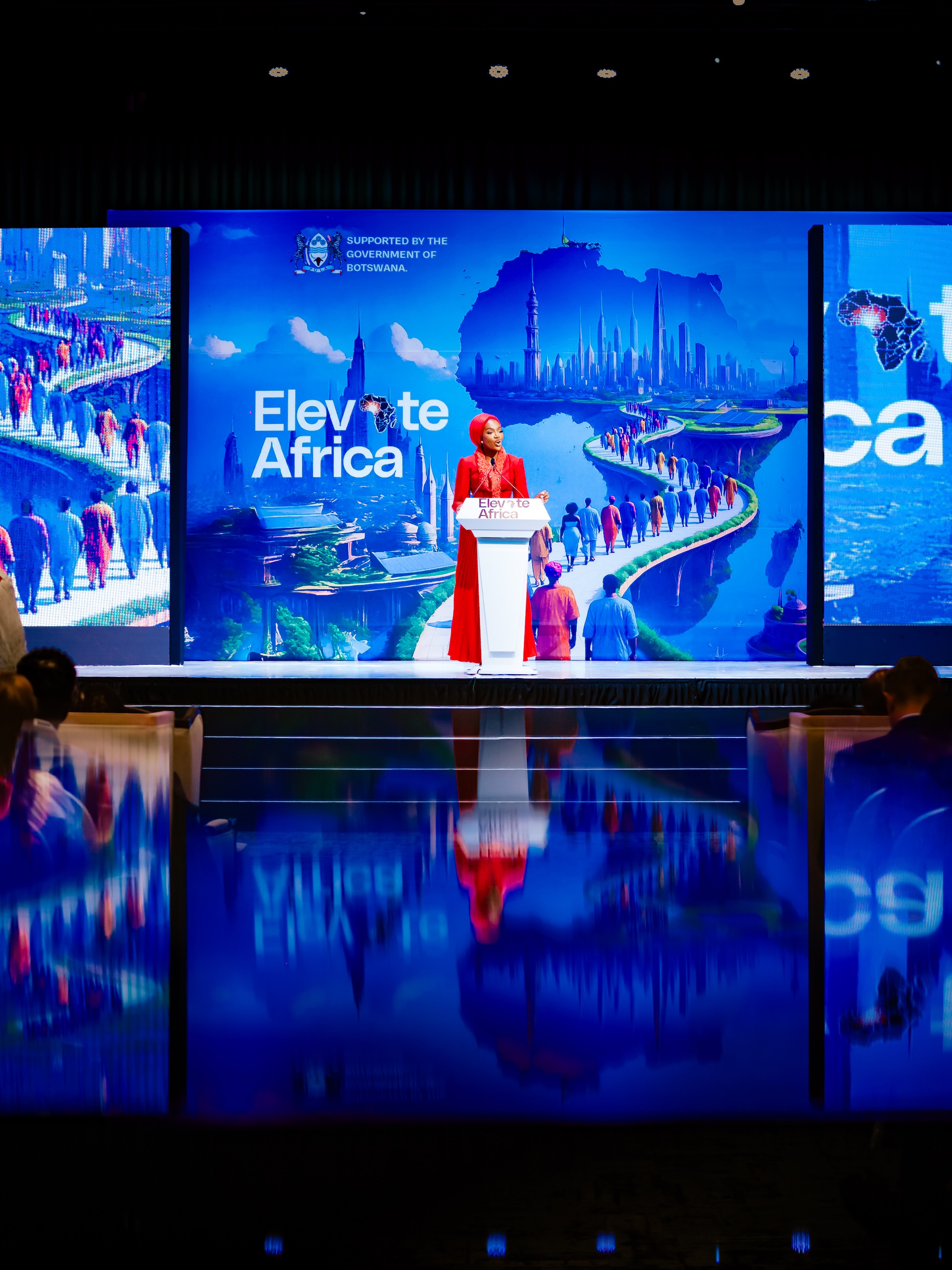 Elevate Africa fellows and guests